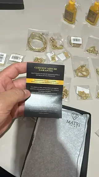Peça recebida por Caio Henrique